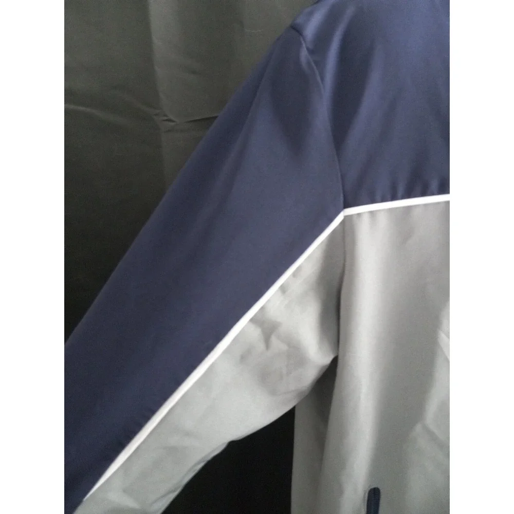 Callaway Mens Blue/grey Colorblock  Golf‎ Full Zip Jacket Size M